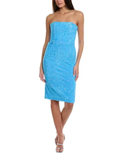 Helsi Cindy Sequin Sheath Dress In Blue
