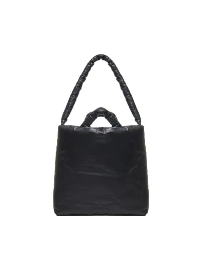 Kassl Editions Medium Oil Pillow Bag In Black