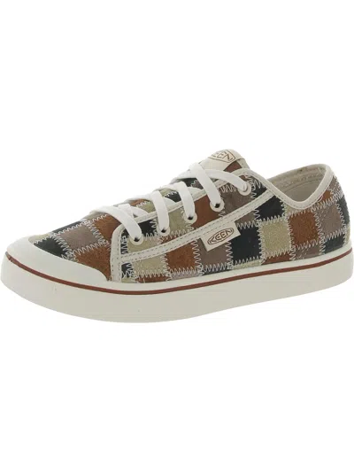 Keen Elsa Harvest Womens Leather Patchwork Casual And Fashion Sneakers In Multi