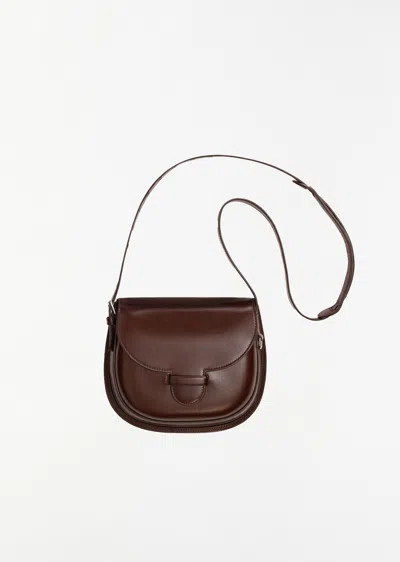 Lemaire Cartridge Sport Bag In Brown