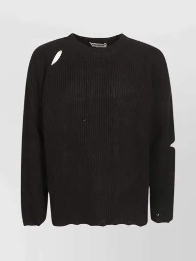 A Paper Kid Sweater In Nero