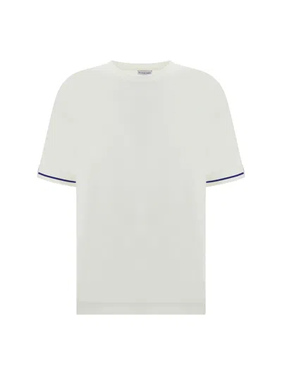 Burberry Cotton T-shirt In Multicolor