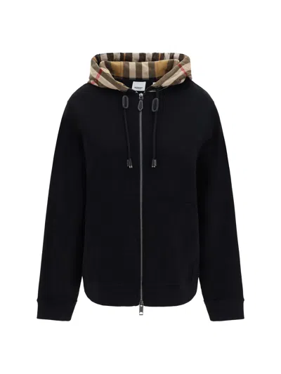 Burberry Women Willow Hoodie In Black