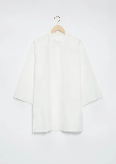 The Row Cotton Omao Shirt In Ivory
