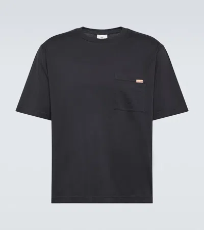 Acne Studios Cotton Jersey T-shirt In Black