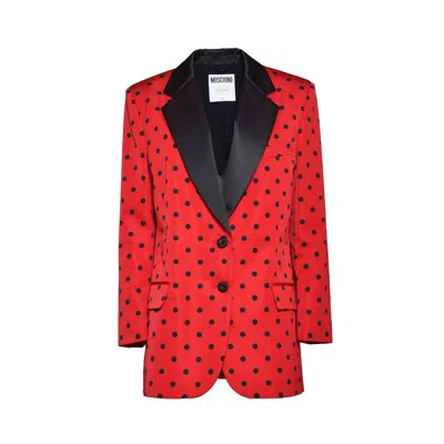 Moschino Polka In Red