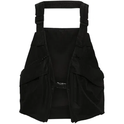 Lemaire Outwear Waistcoats In Black