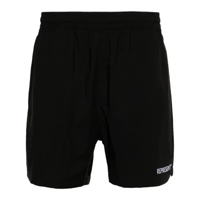 Represent Shorts In Black