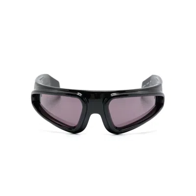 Rick Owens Ryder Sunglasses In Black