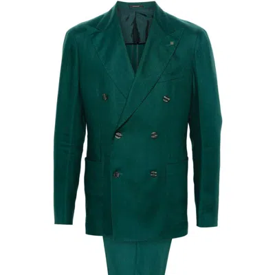 Tagliatore Suits In Green