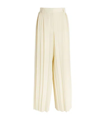 Joseph Tibre Wide-leg Pants In Beige