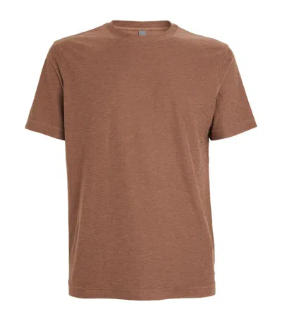 Vuori Strato Tech T-shirt In Brown