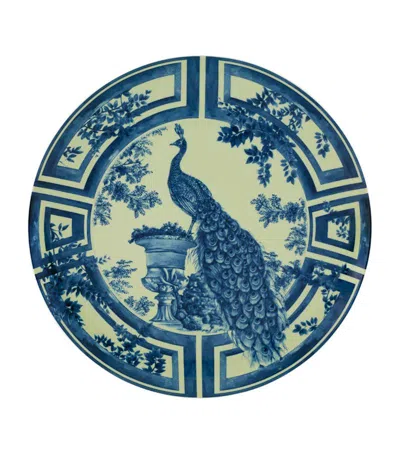 Vista Alegre X Bordallo Pinheiro The Meaning Extra-large Plate (39.5cm) In Blue