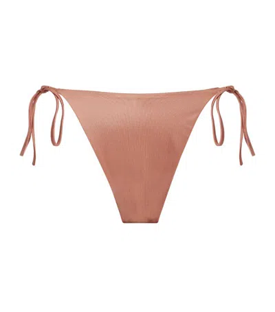 Magda Butrym Side-tie Bikini Briefs In Pink
