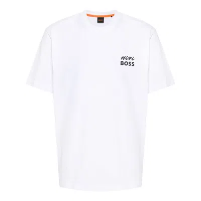 Hugo Boss Logo T-shirt In White