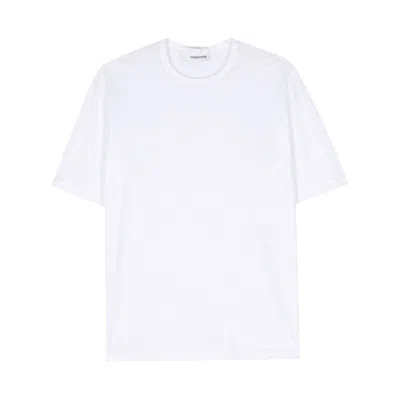 Costumein Slub Cotton T-shirt In White