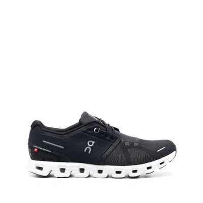 On Running Cloud5 Sneakers In Black/white