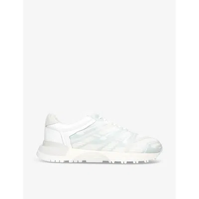 Maison Margiela 50-50 Lace-up Trainers In White