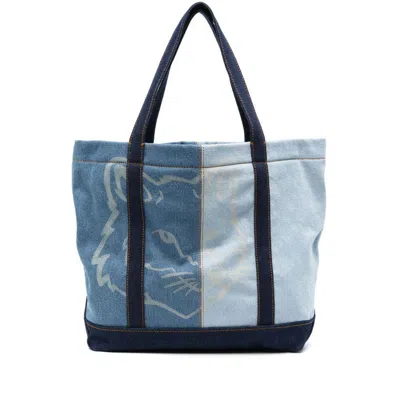 Maison Kitsuné Bags In Blue