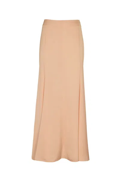 Philosophy Di Lorenzo Serafini High Waist Satin Skirt In Pink