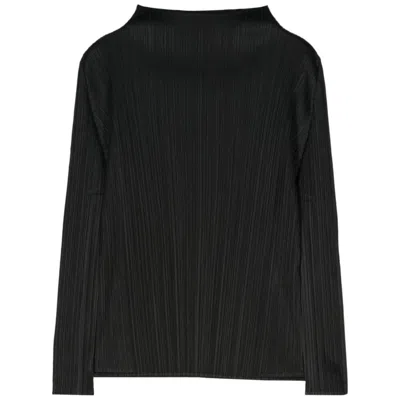 Issey Miyake Pleats Please  Shirts In Black