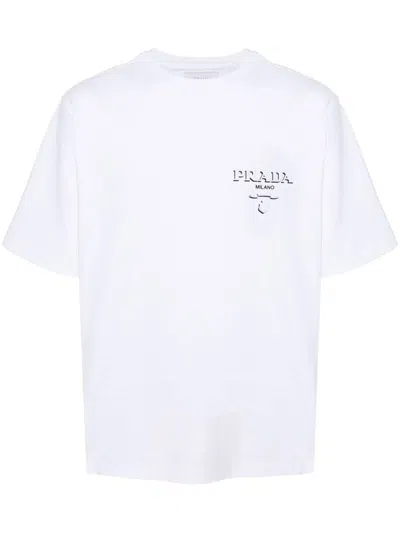Prada T-shirts & Tops In White