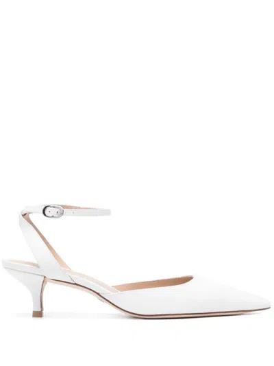 Stuart Weitzman Barelythere Pointed In White