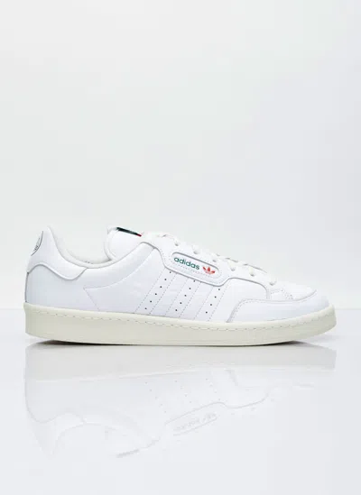 Adidas Originals By Spezial Englewood Spzl Trainer In Ftwr White/off White/dark Green