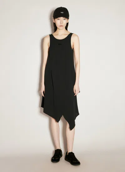 Y-3 Dress With Logo In Black