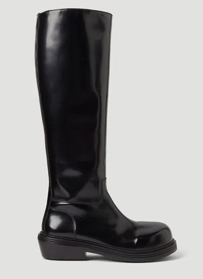 Bottega Veneta Bottega  Veneta Fireman Boot In Black