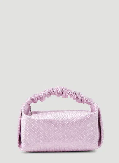 Alexander Wang Scrunchie Mini Handbag In Purple