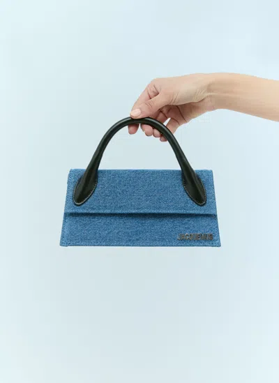 Jacquemus Le Chiquito Long Handbag In Blue