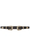 B-low The Belt Baby Bri Bri Hip Belt In Black & Gold