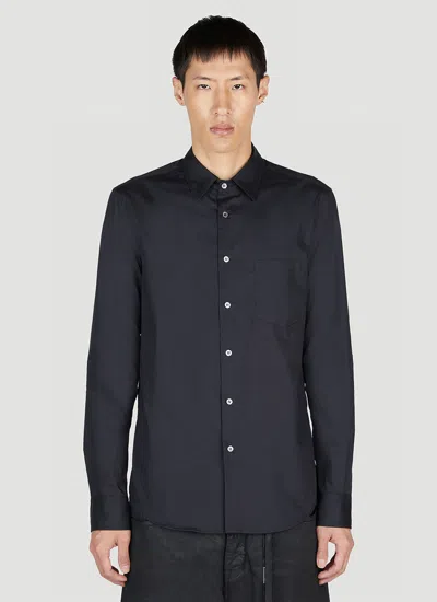 Ann Demeulemeester Cesar Shirt In Black