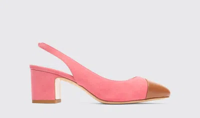 Scarosso Miranda Pink Suede - Woman High Heels Pink In Pink - Suede