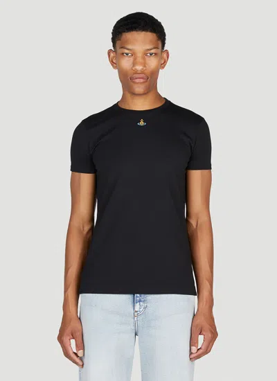 Vivienne Westwood Orb Peru T-shirt In Black