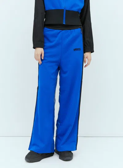 Moncler X Adidas Originals Panel Construction Track Trousers In Blue
