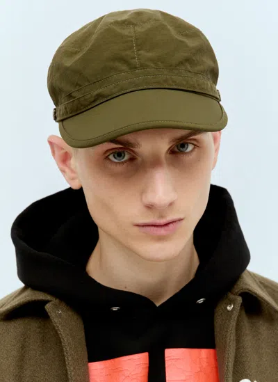 Human Made Logo Patch Military Cap In Green