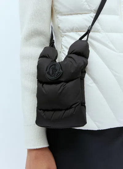 Moncler Legere Small Crossbody Bag In Black