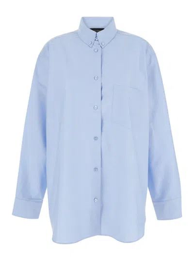 The Andamane Robbie Oxford Shirt In Blu