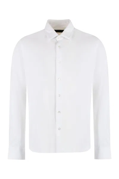 Rrd Technical Fabric Shirt In White