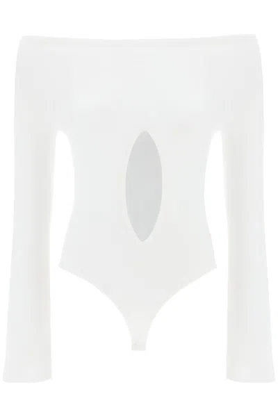 Courrèges Courreges "jersey Body With Cut-out Women In White