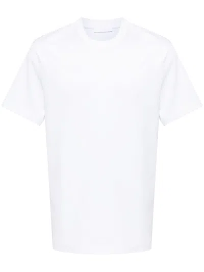 Helmut Lang Logo-print Cotton T-shirt In White
