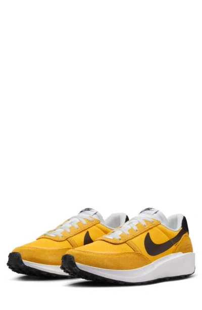 Nike Men's Waffle Nav Shoes In Yellow