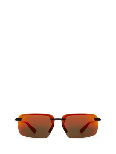 Maui Jim Sunglasses In Shiny Reddish