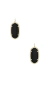 Kendra Scott Danielle - Large Oval Statement Earrings In Metallic Gold