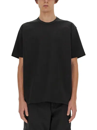 Junya Watanabe Cotton-blend T-shirt In Black