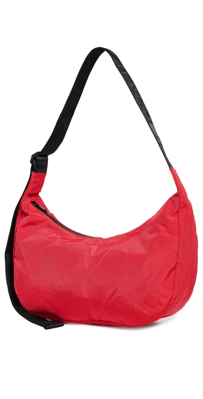 Baggu Candy Apple Medium Nylon Crescent Bag