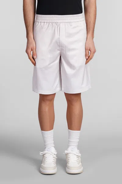 Axel Arigato Cotton Track Shorts In White