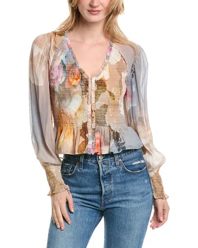 Allsaints Maya Rosalia Top In Multi